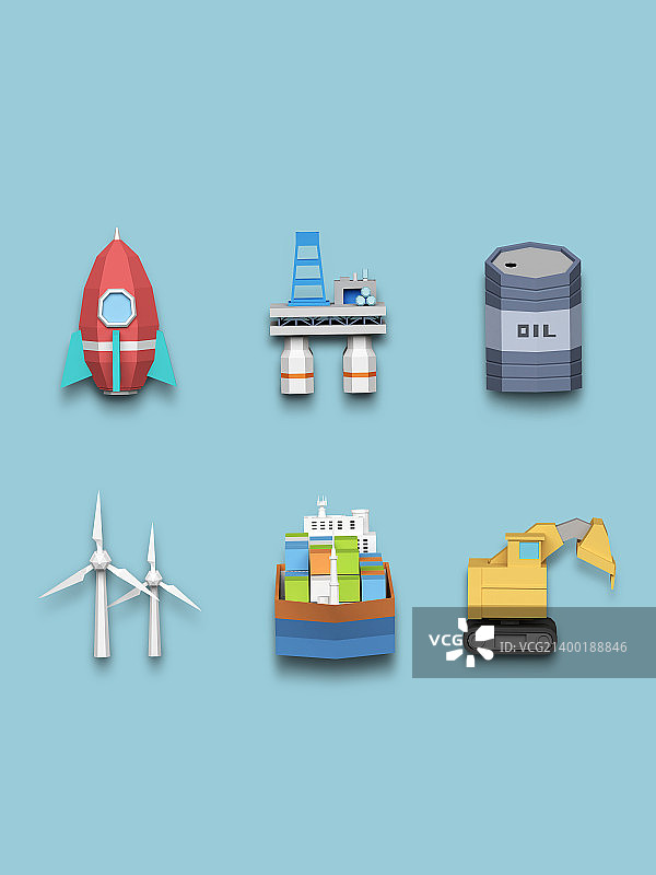 Lowpoly Icon016图片素材