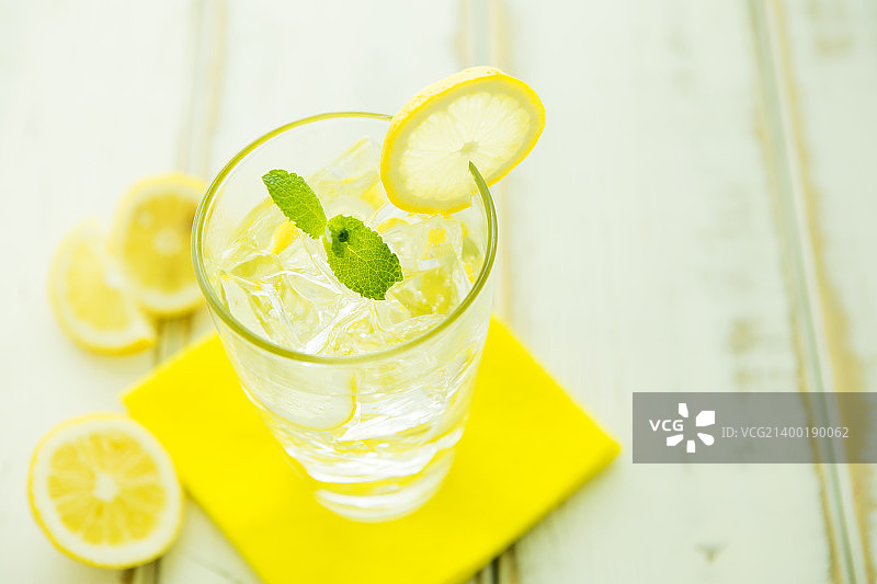 夏季色彩与饮品图片素材