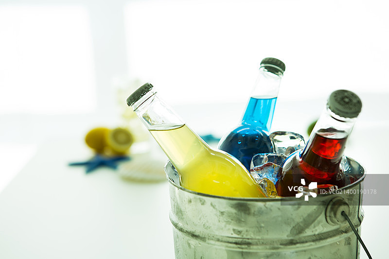 夏季色彩饮品图片素材