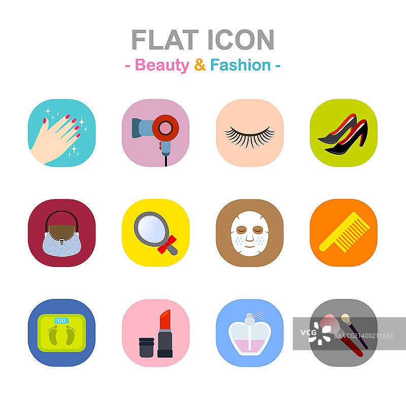 扁平风格图标008图片素材