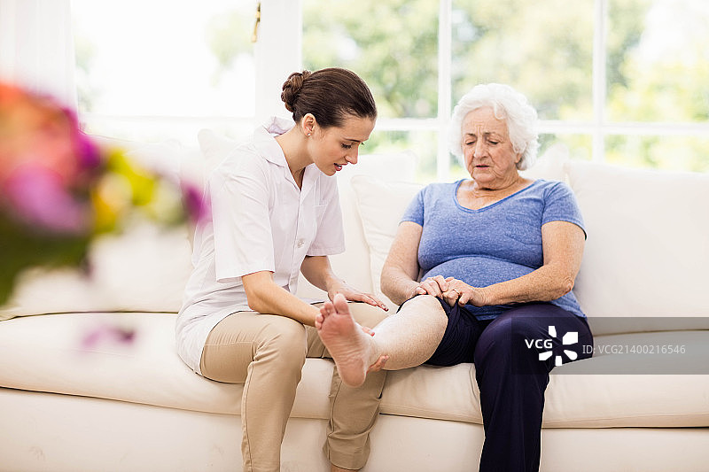 理疗师护理图片素材