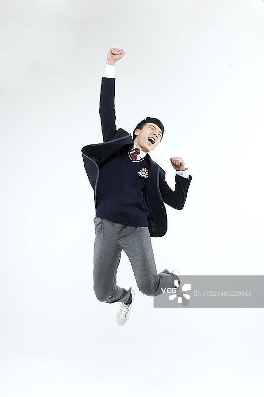 Man高中学生图片素材