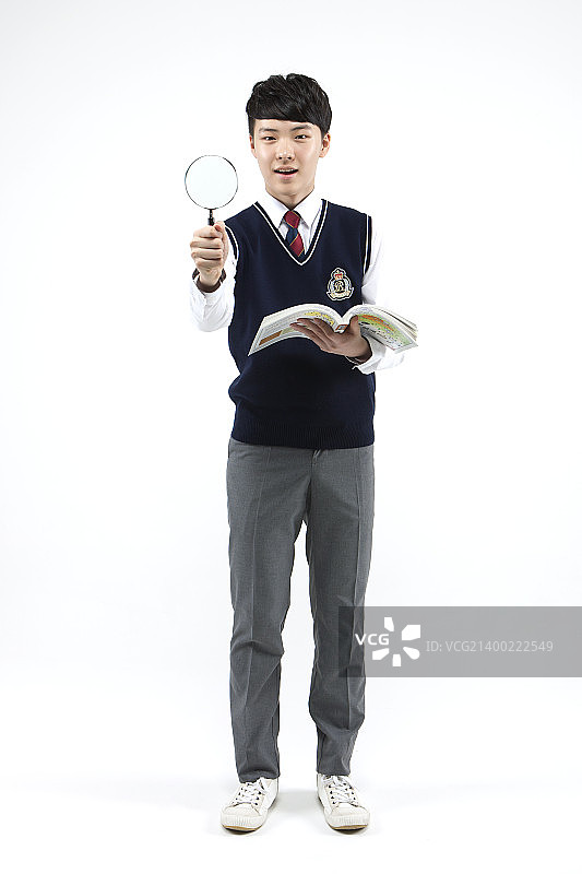 Man高中学生图片素材