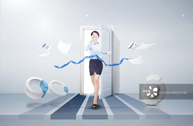 商业女性图片素材