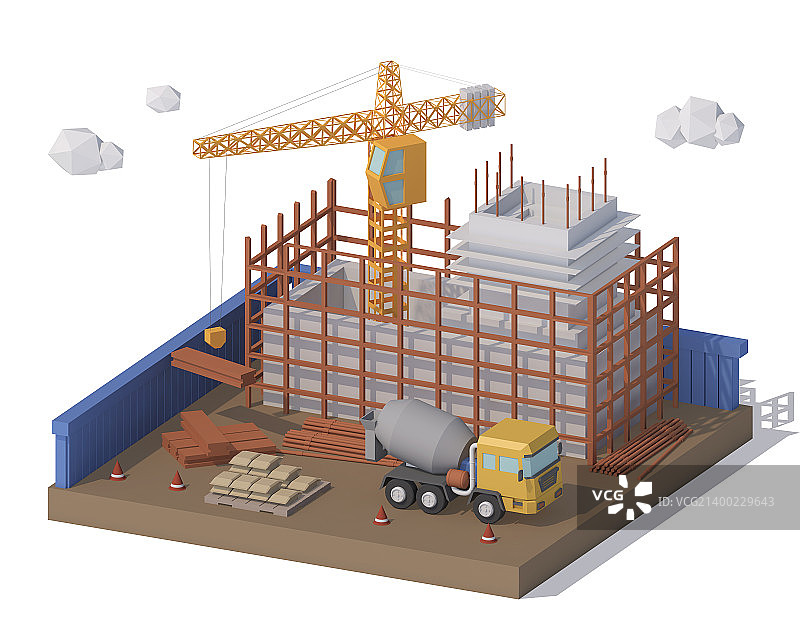 3D建筑图片素材