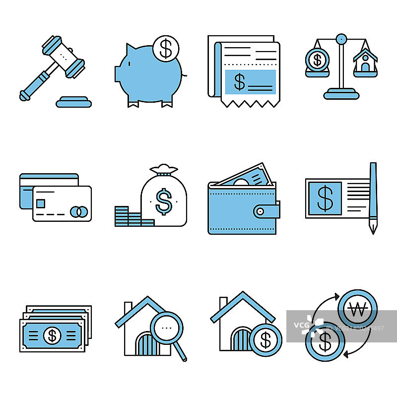 行图标图片素材