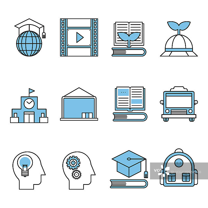 行图标图片素材