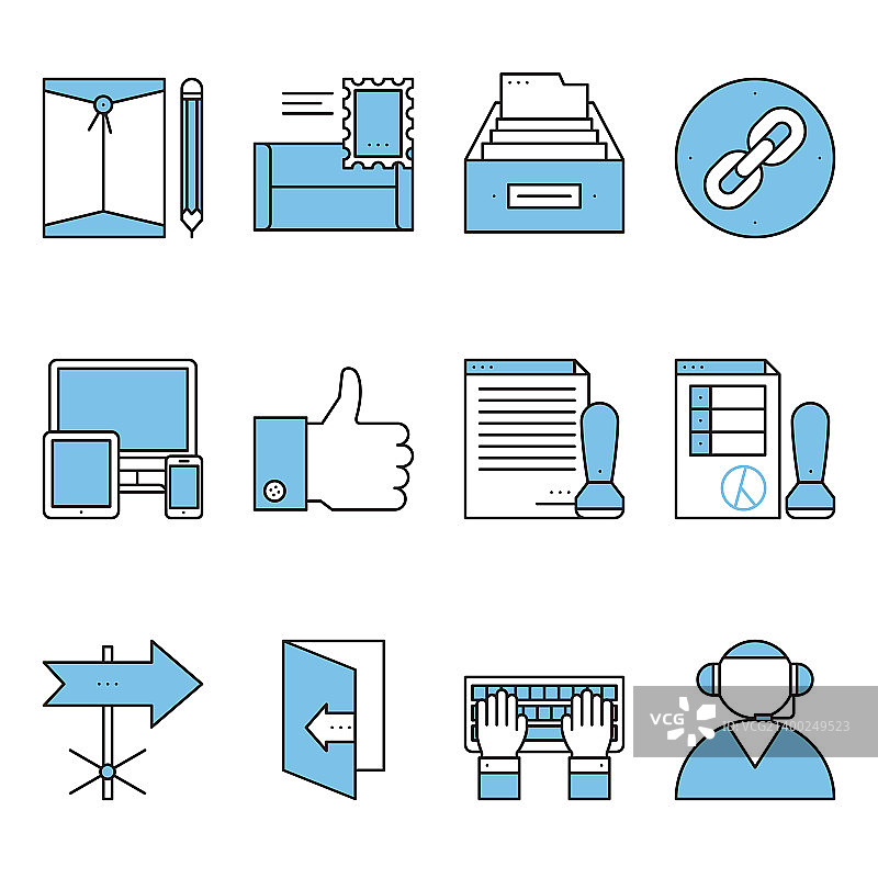 行图标图片素材