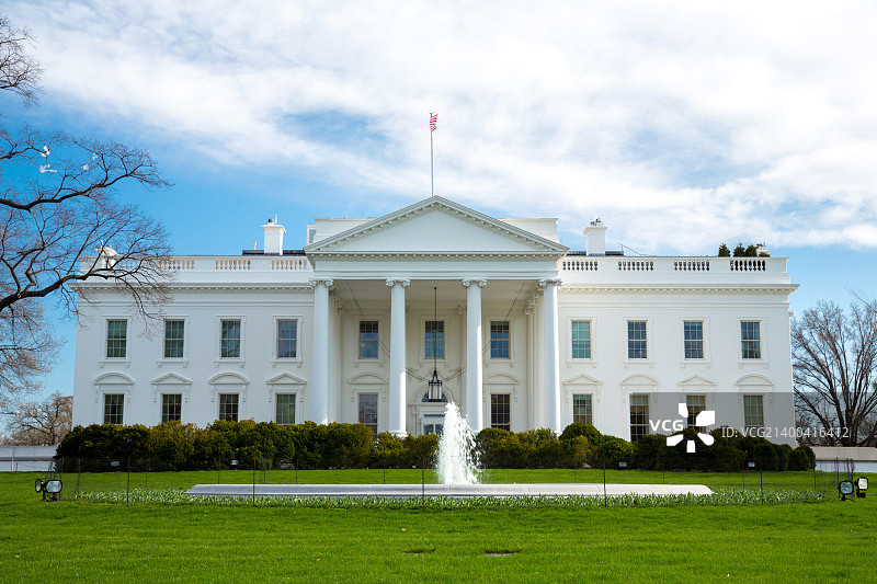 美国华盛顿特区白宫图片素材