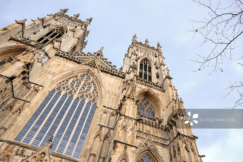 英国约克大教堂城堡图片素材