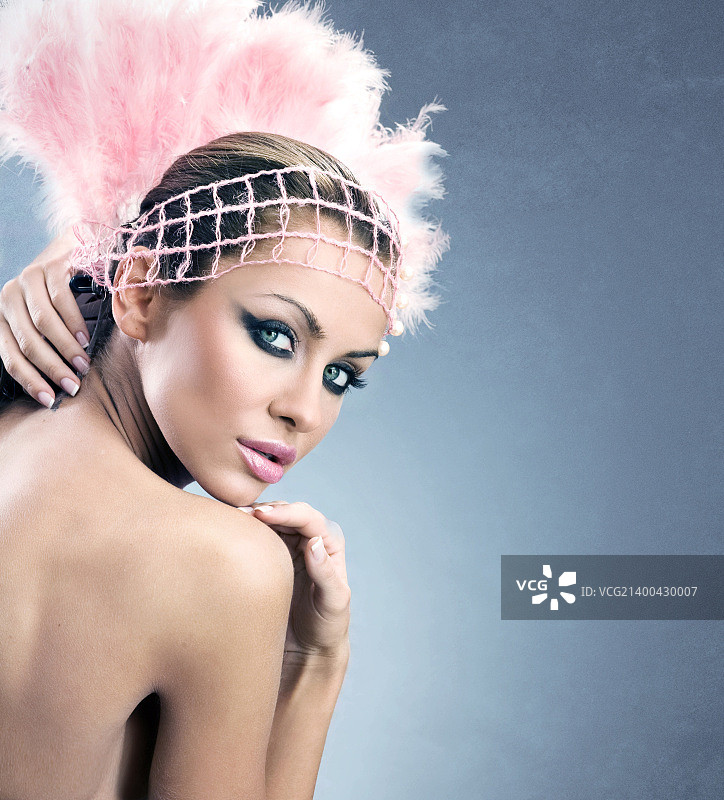 完美妆容图片素材