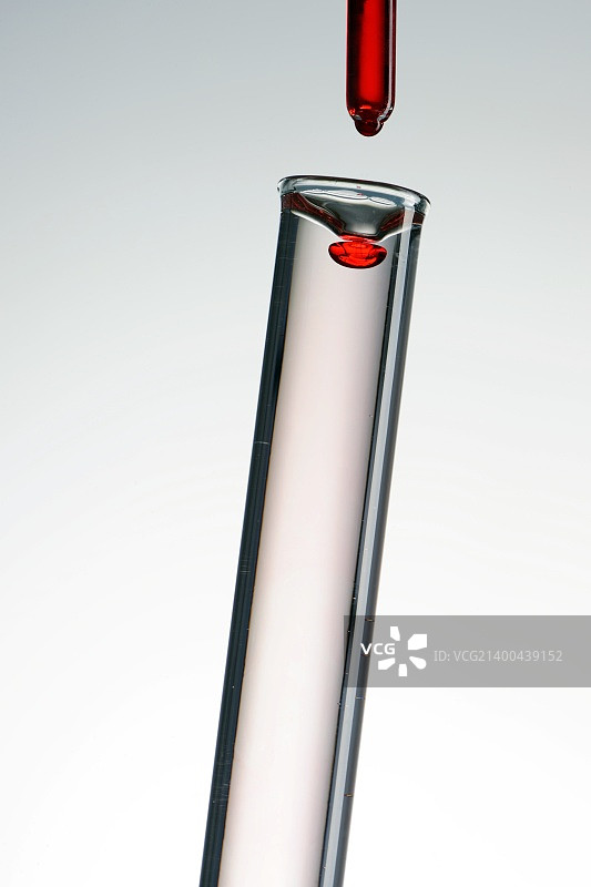 试管与移液管特写图片素材