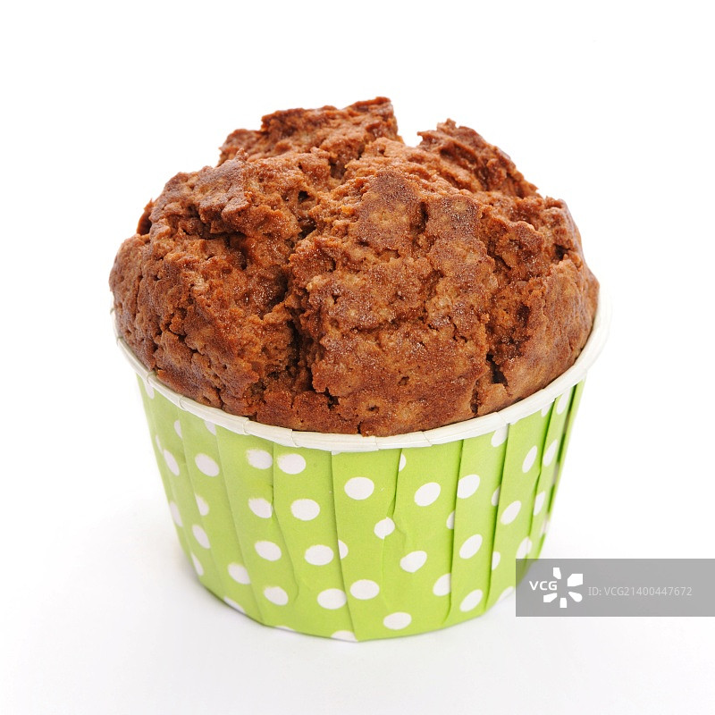 白色背景下的玛芬图片素材