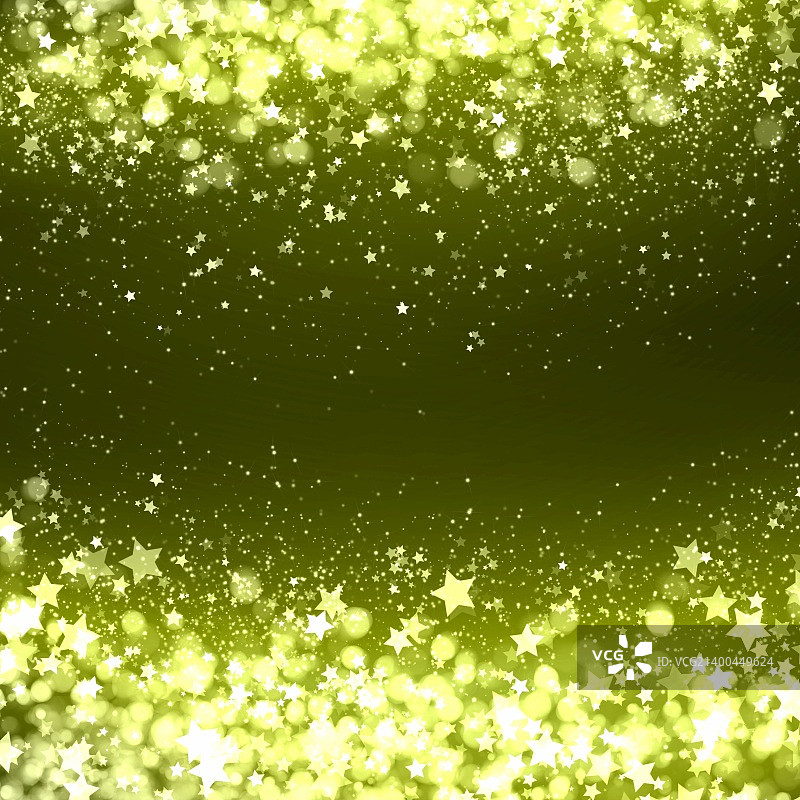 黄色散景抽象光背景插画图片素材