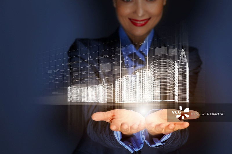 工程自动化建筑设计施工行业技术图片素材