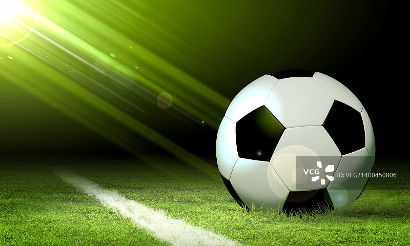 黑白足球矢量图图片素材