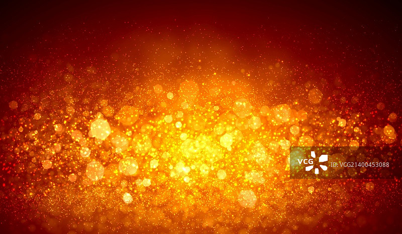 金色散景抽象光背景插画图片素材