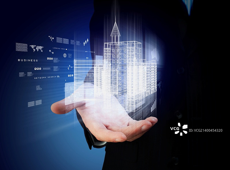 工程自动化建筑设计施工行业技术图片素材