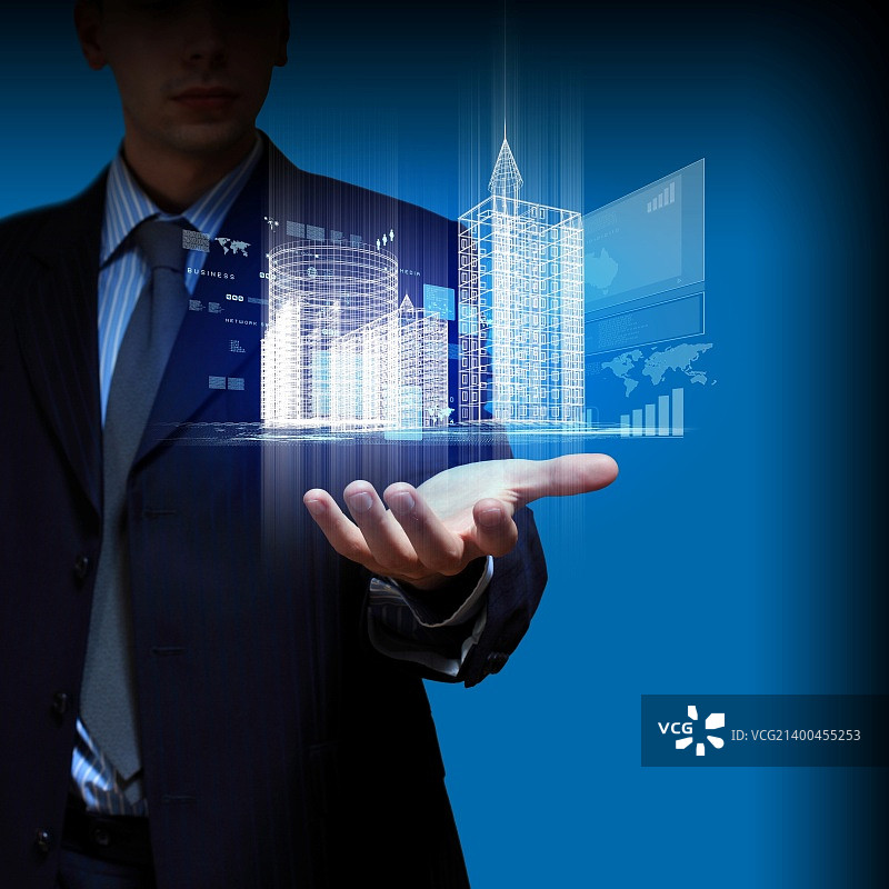 工程自动化建筑设计施工行业技术图片素材