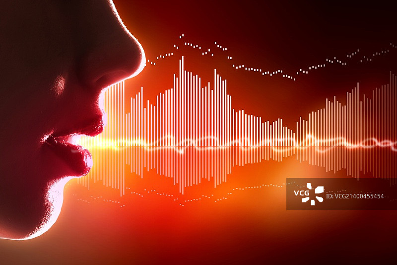 均衡器声波背景主题彩色插图图片素材
