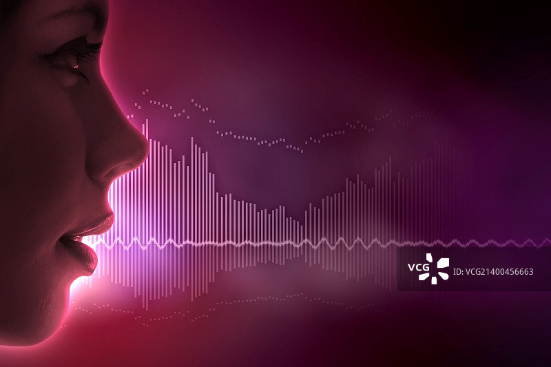 均衡器声波背景主题彩色插图图片素材