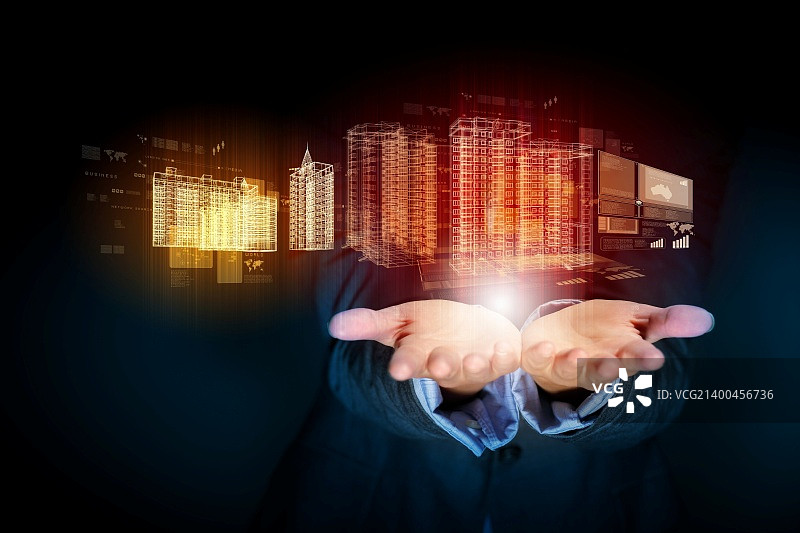 工程自动化建筑设计施工行业技术图片素材