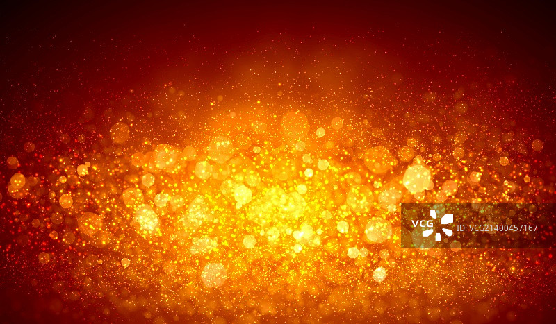 金色散景抽象光背景插画图片素材