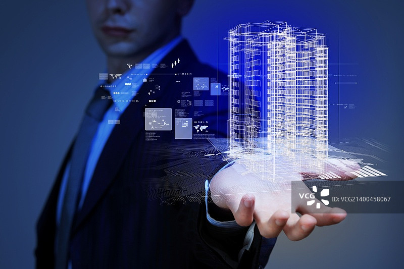 工程自动化建筑设计施工行业技术图片素材