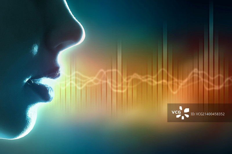 均衡器声波背景主题彩色插图图片素材