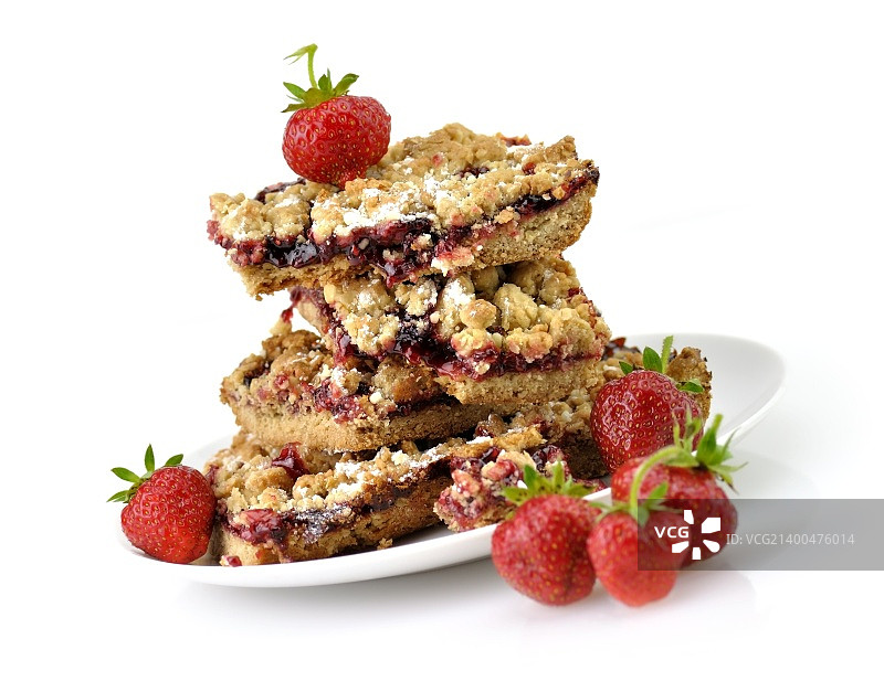 自制草莓果酱浆果水果棒图片素材