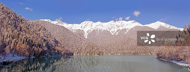 壮丽的山 Lake风光照片图片素材