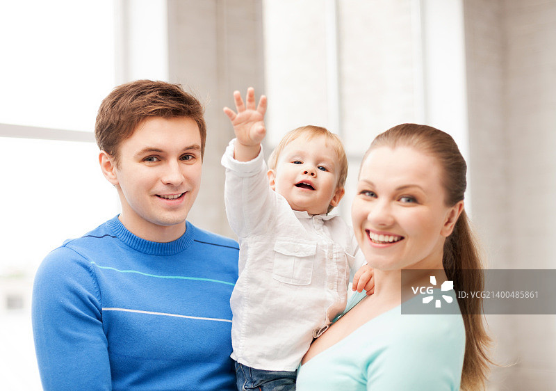 幸福家庭与可爱宝宝图片图片素材