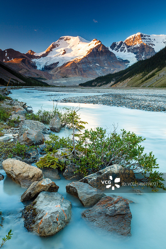 阿萨巴斯卡山，艾伯塔省图片素材