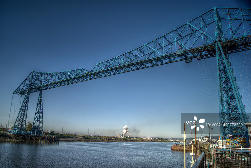 米德尔斯堡运输桥图片素材