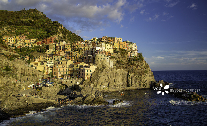 马纳罗拉日落图片素材