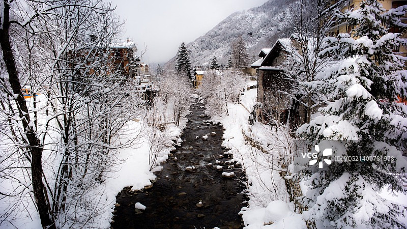 意大利利莫内小镇风光图片素材