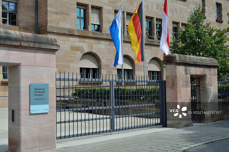 纽伦堡的审判大楼图片素材