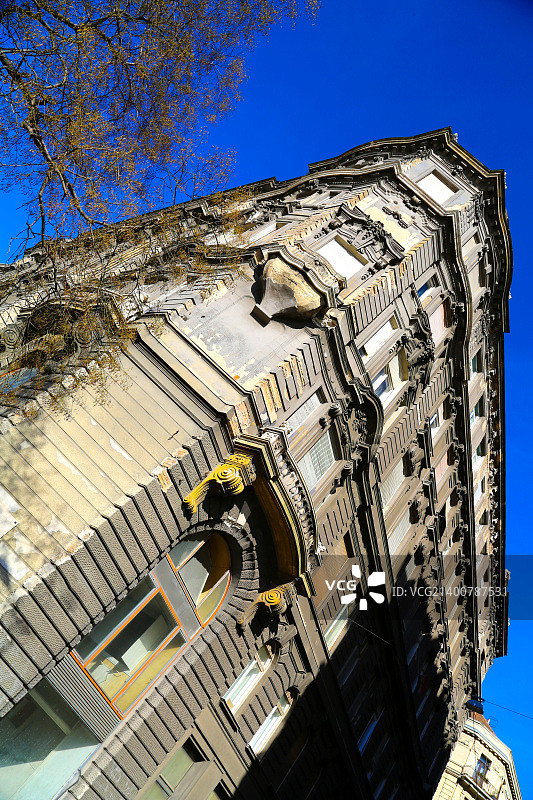 布达佩斯的历史建筑图片素材