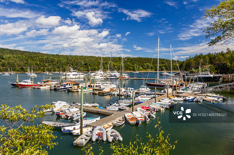 美国缅因州东北港沙漠岛图片素材