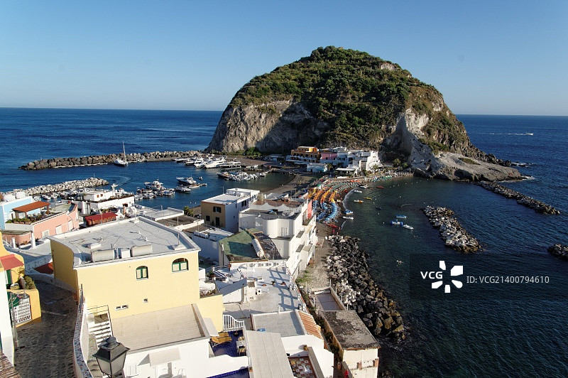 伊斯基亚岛 - 圣安杰洛角图片素材