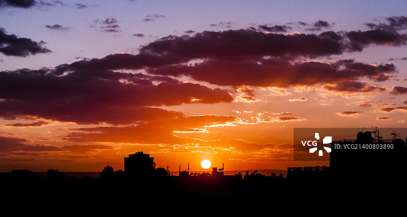 开罗日落图片素材