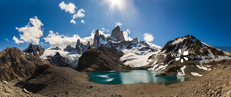 洛斯三湖 - 菲茨罗伊峰 - 埃尔查尔滕图片素材