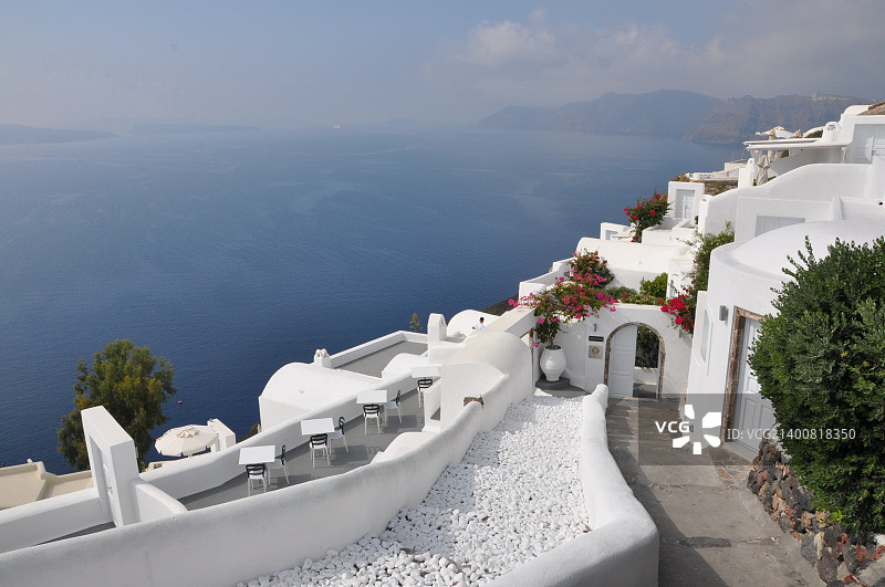 圣托里尼岛图片素材