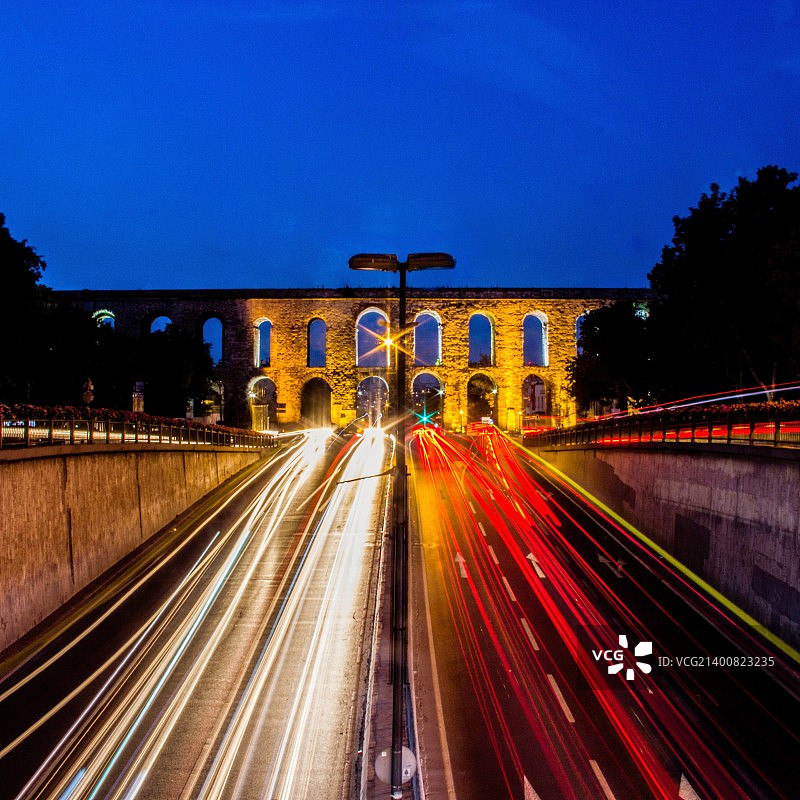 瓦伦斯水道长曝光图片素材