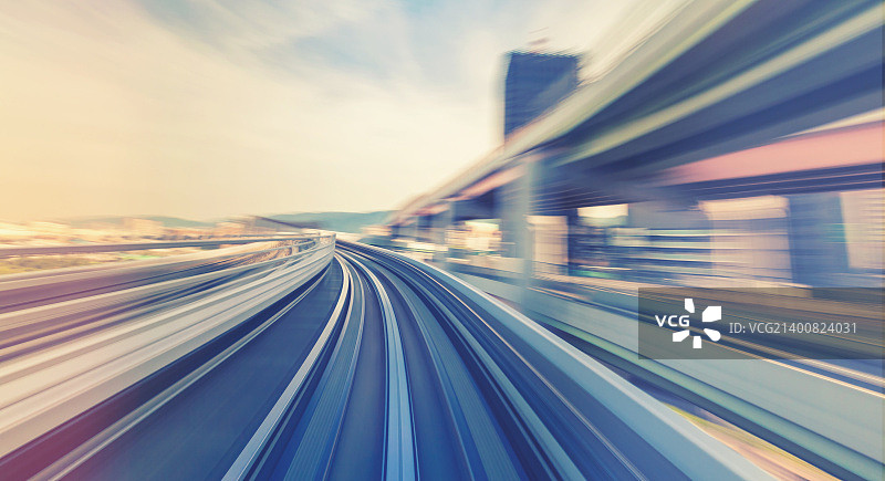 通过神户港环状线体验高速技术图片素材