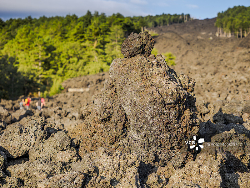 埃特纳火山图片素材