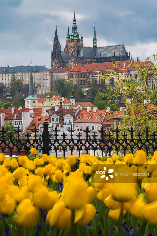 布拉格城堡图片素材