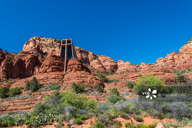 圣十字小教堂图片素材