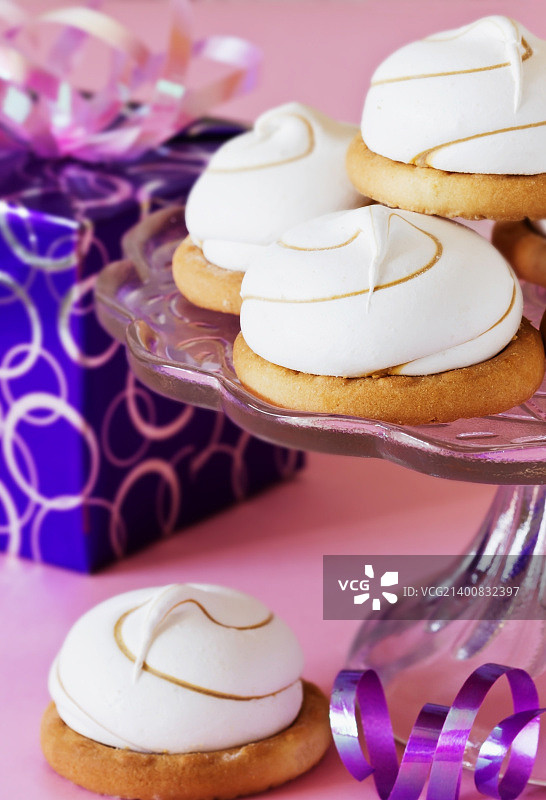 节日棉花糖饼干图片素材