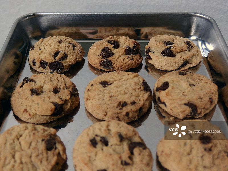 托盘上的饼干图片素材